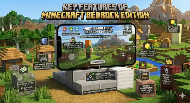 mod features bedrock features
