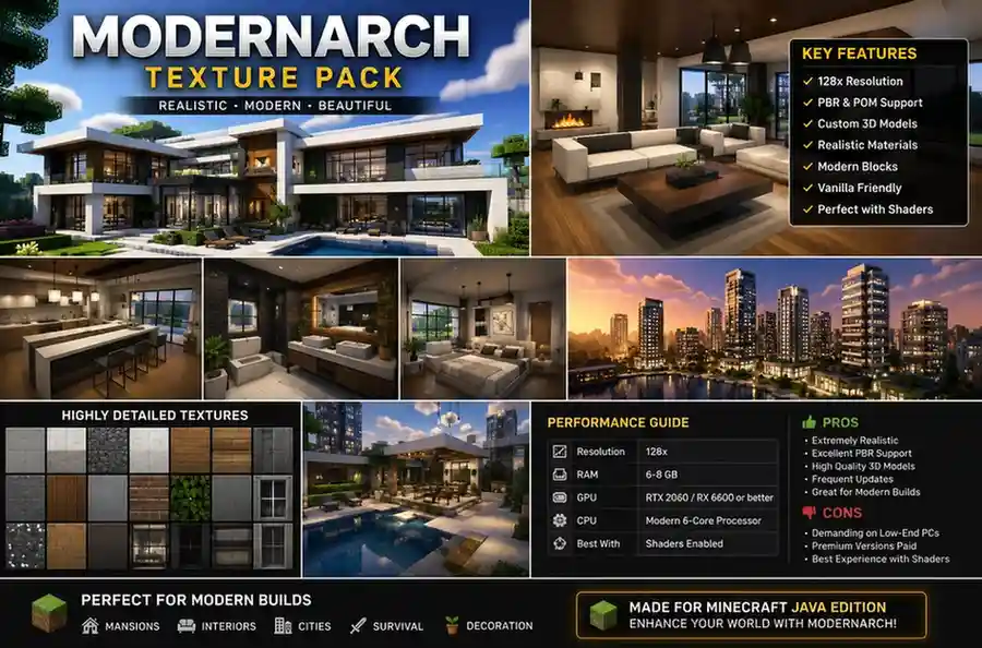 Modernarch Texture Pack 2026