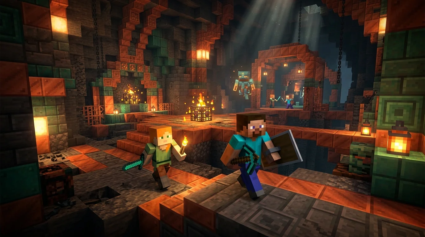 minecraft bedrock trial chambers hero Minecraft Windows