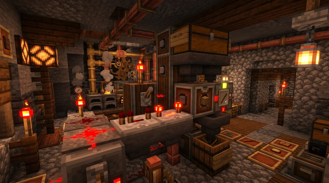 minecraft crafter redstone automation Minecraft Java Edition