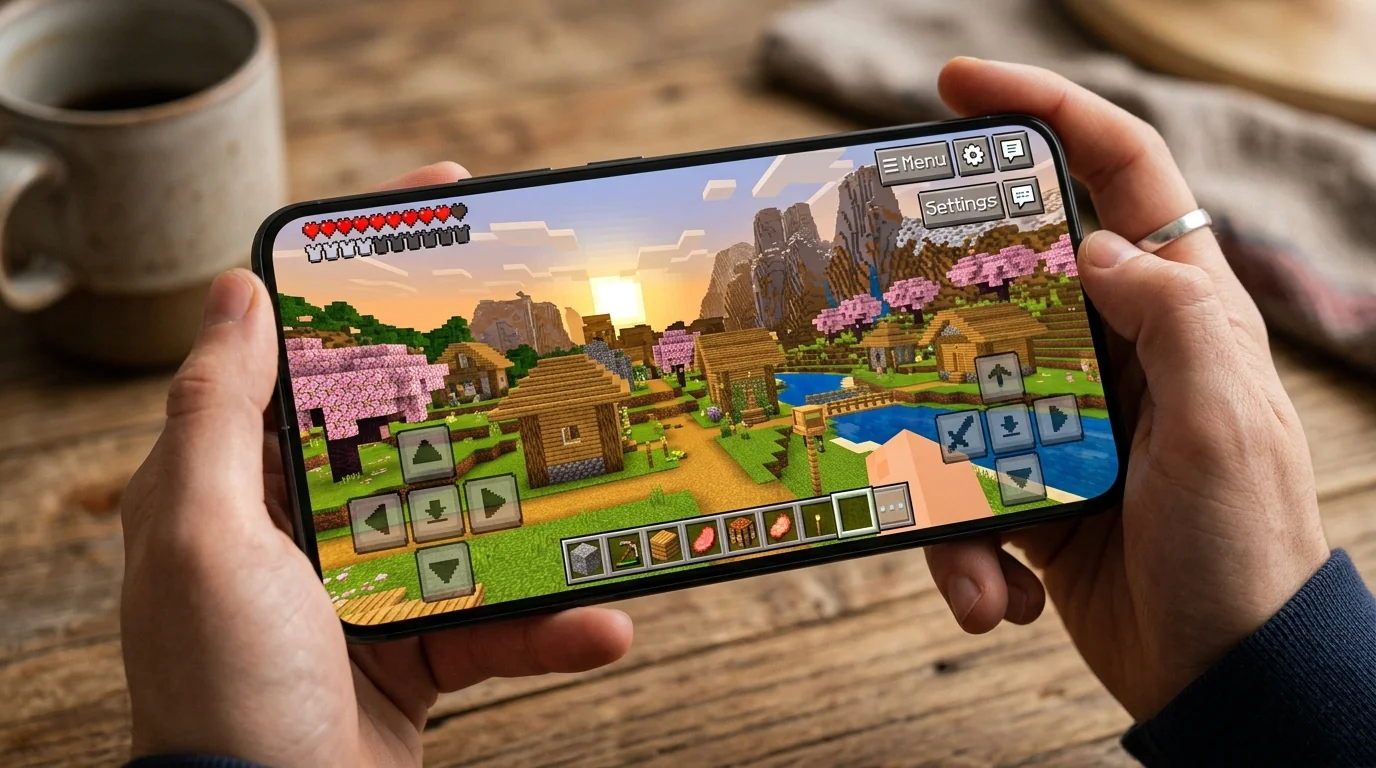 minecraft pocket edition android gameplay Minecraft iOS iPhone iPad Oynanış